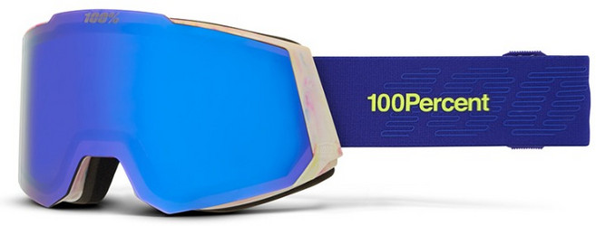 100퍼센트 스노우 고글 SNOWCRAFT, Violet, 1개