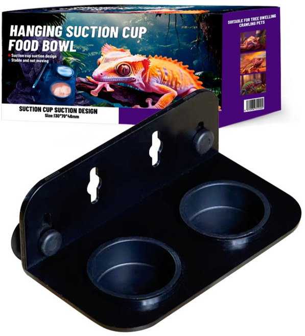 페이토 반려동물 분리가능한 흡착판 먹이그릇 2구, 1개