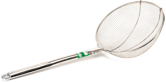 윌리브 업소용 올스텐 건지게 뜰채 32.5cm B타입 넓은망, 1개