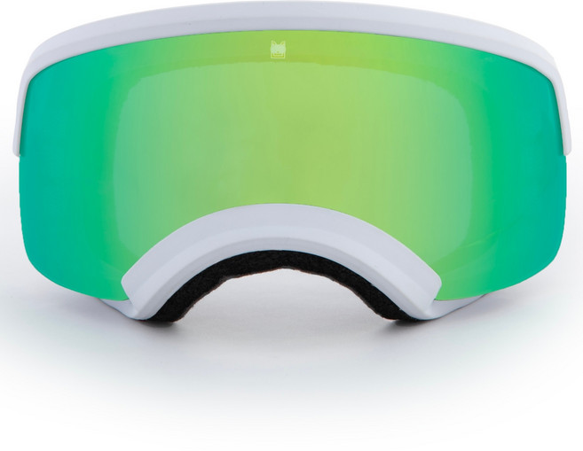 견체공학 강아지 눈 보호 장두종용 고글, 펜지화이트 + 펜지그린, 1개