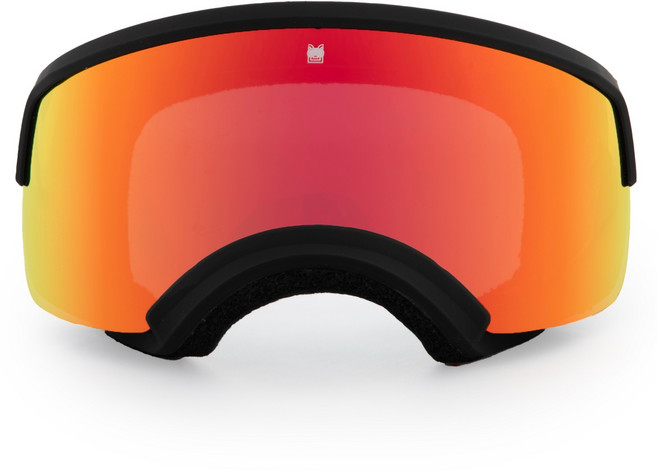 견체공학 강아지 눈 보호 장두종용 고글, 펜지블랙 + 펜지레드, 1개