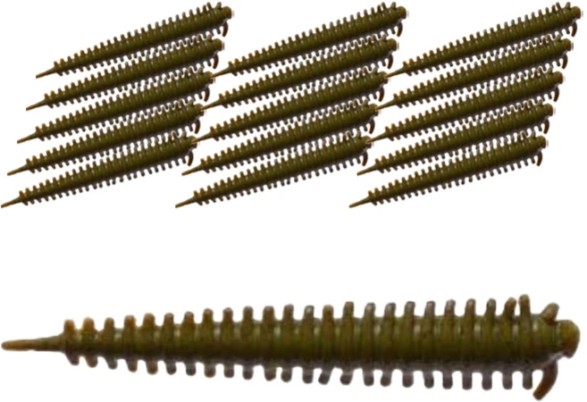 버클리 걸프 샌드웜 미드백 5cm 16p, 모터오일, 16g, 1개 - 쿠팡