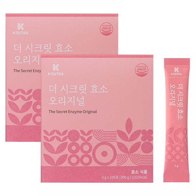 K-NUTRA 穀物酵素粉隨身包 30條入, 300g, 2個
