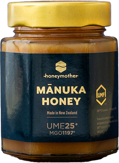 honeymother UMF25+ 麥盧卡蜂蜜, 1個, 250g