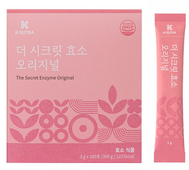 K-NUTRA 穀物酵素粉隨身包 30條入, 300g, 1個