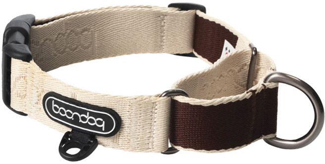 분독 강아지 마틴게일 오리지널 목줄, 베이지브라운, 1개