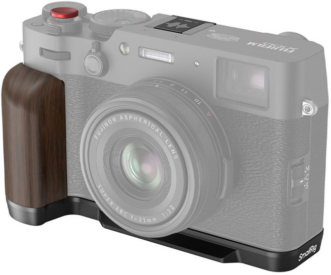 스몰리그 후지 X100VI / X100V 그립 플레이트, 4805 (블랙), 1개