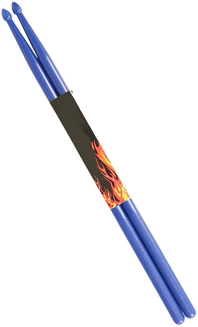 탑피아 가벼운 플라스틱 드럼스틱, 블루, 1세트