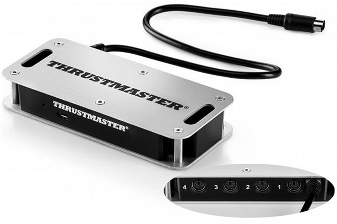 THRUSTMASTER 圖馬斯特 Sim Hub 外接設備用多功能集線器, 單一商品, 1個