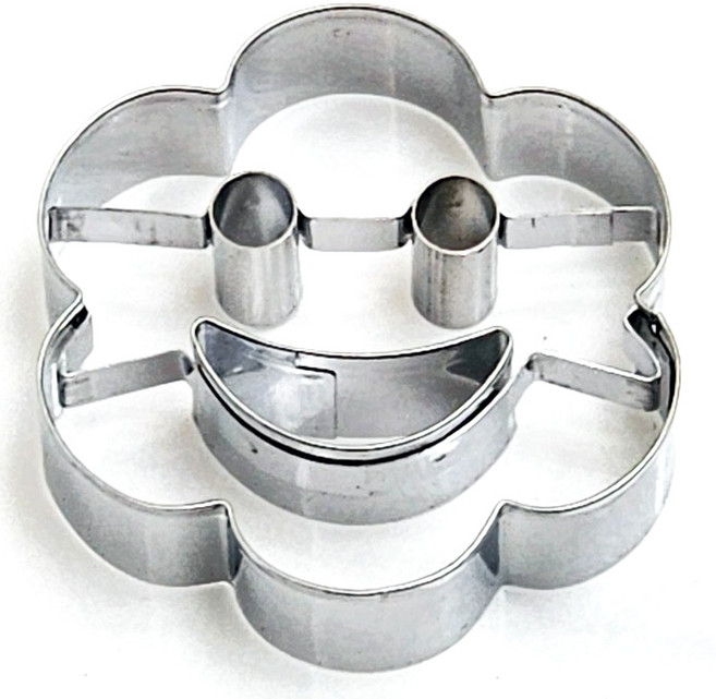 베스톰 스마일입체커터 플라워 스테인레스, 1개