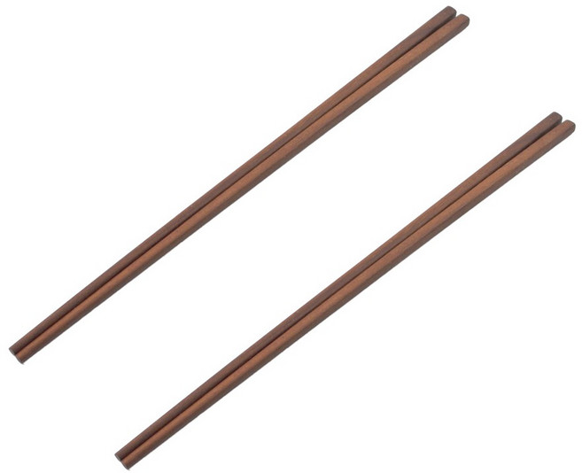 키친유 나무 튀김젓가락, 2개