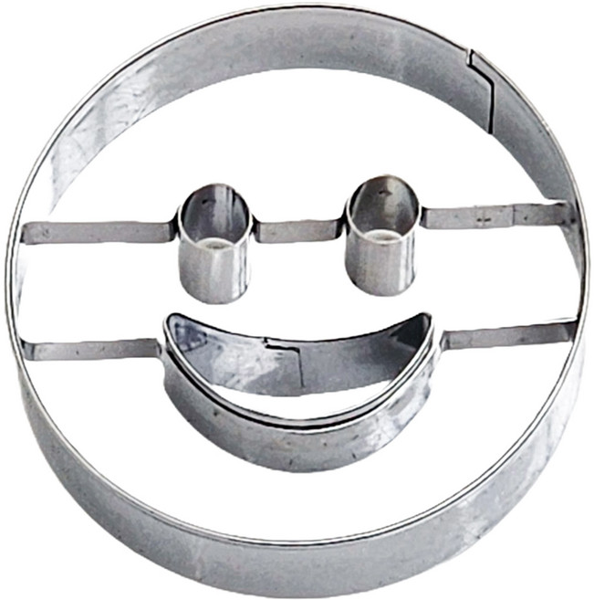 베스톰 스마일입체커터 라운드 스테인레스, 1개