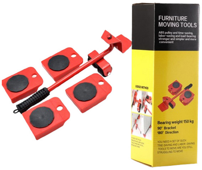abm 家電傢俱移動工具 紅色, 1個, 單品