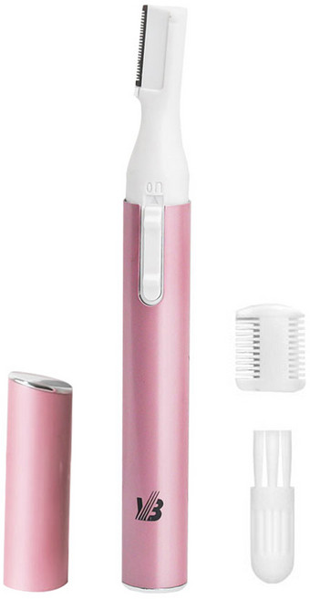 예스뷰티 전동 눈썹 정리기, 핑크, YB-5001