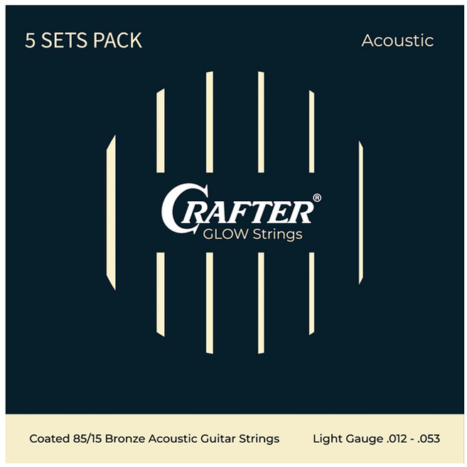 크래프터 어쿠스틱 코팅 스트링, 5개