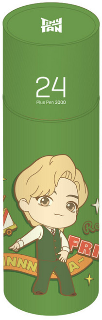 모나미 타이니탄 프러스펜 24색, V, 1개