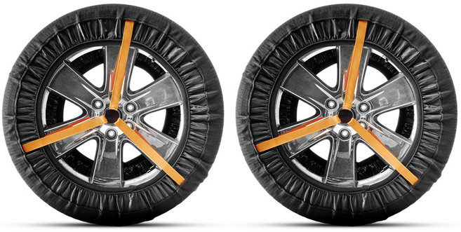 벤딕트 패브릭 스노우 체인 간편설치 스노우삭 브이프루프, 2개