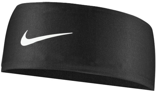 나이키 드라이 핏 와이드 헤어밴드 IB0384-027, 블랙, 1개