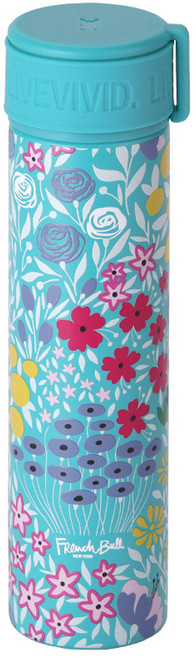 프렌치불 스텐316 실리콘 스트랩 미니 텀블러, 플라워번치, 210ml, 1개