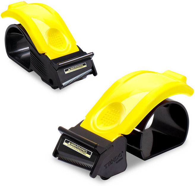 텐도 박스 테이프 커터기 블랙옐로 SJ-50M, 2개