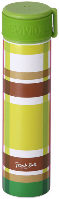 프렌치불 스텐316 실리콘 스트랩 미니 텀블러, 멀티플레이드, 210ml, 1개