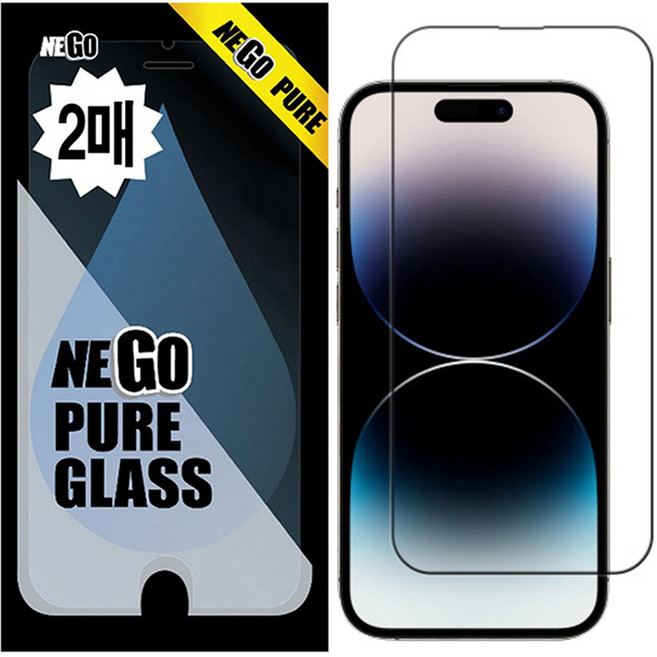 Nego Nego 手機鋼化玻璃螢幕防指紋保護貼 2p 組, 1套