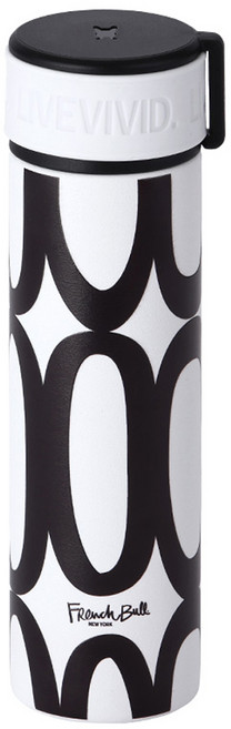 프렌치불 스텐316 실리콘 스트랩 미니 텀블러, 오발, 170ml, 1개