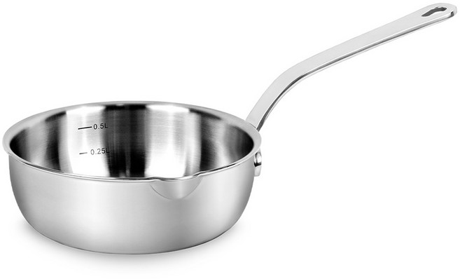 벨라쿠진 인덕션 통3중 스텐 미니 프라이팬, 14cm, 1개