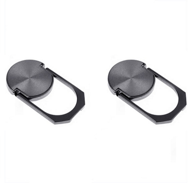 모나코올리브 메탈합금 접이식 노트북 스탠드 받침대 2p, 그레이, 1세트