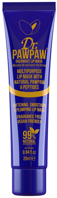 Dr.PAWPAW 夜間修護唇膜萬用膏, 1個, 單色, 25ml