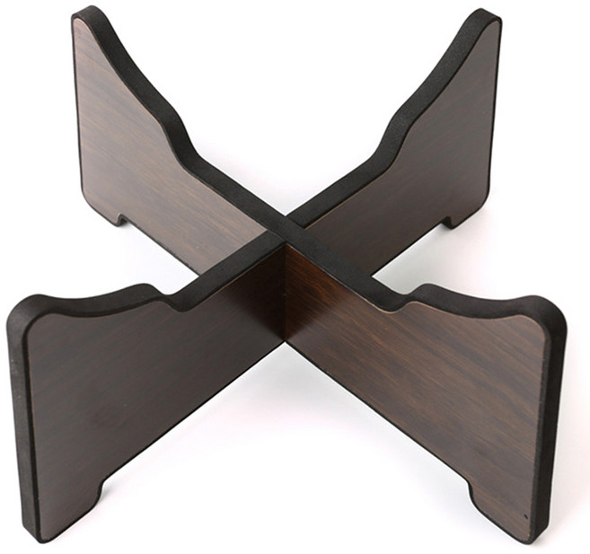 탑피아 간편한 조립식 텅드럼 받침대 로즈우드, 1개