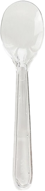 생활을그리다 벌크포장 아이스크림 스푼 투명 12cm, 200개입, 1개