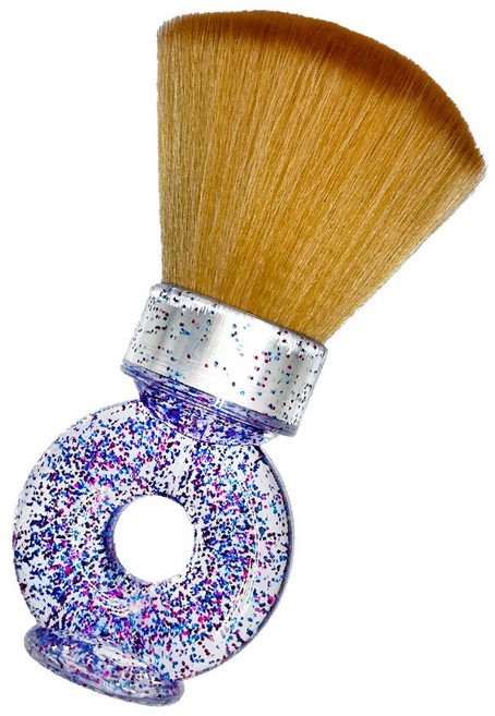 그레이거 링 핸들 글리터 넥브러쉬, 1개, 퍼플