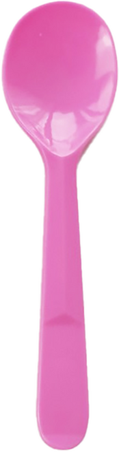 생활을그리다 벌크포장 미니미니 스푼 핑크 8.5cm, 1개입, 300개