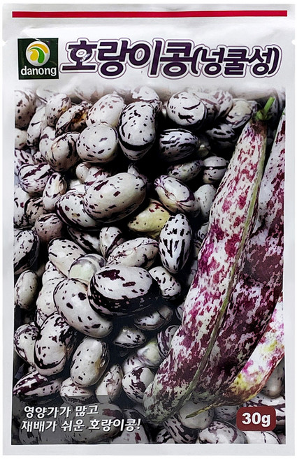 다농 호랑이콩 넝쿨성 씨앗 30g, 1개