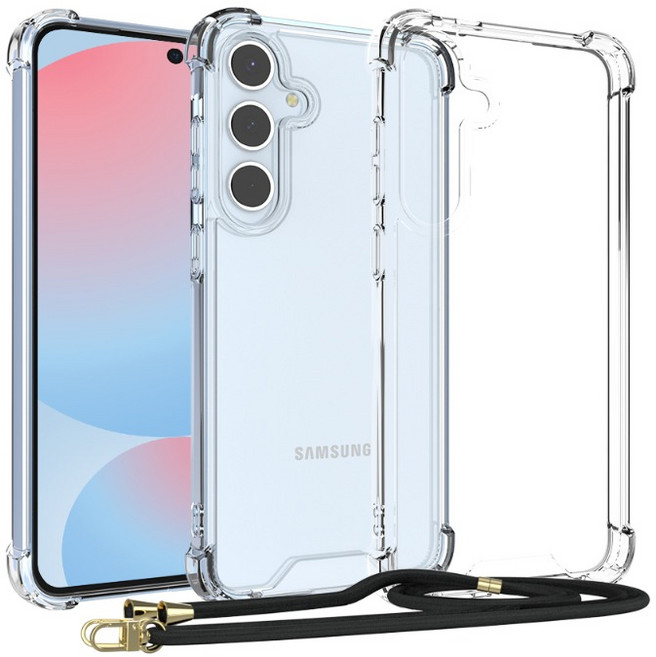 하이온 넥클리스 젤하드 휴대폰 케이스 + 스트랩 세트