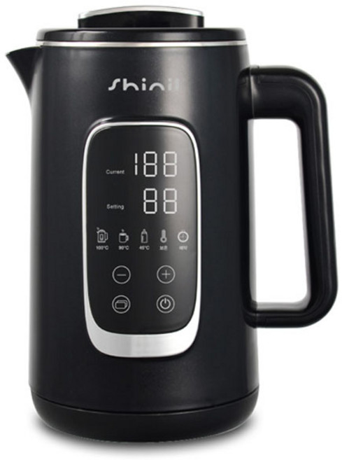 신일 무선 전기 보온포트 블랙 1.5L, SEP-DWB10CP