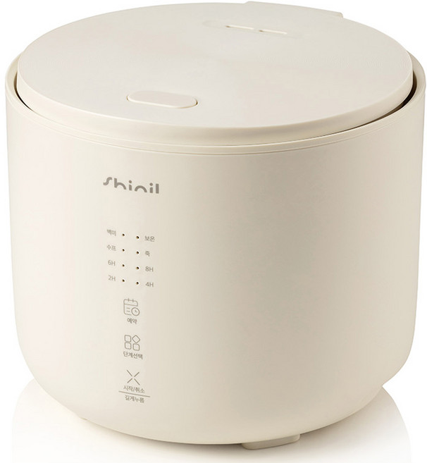 신일 미니 전기밥솥, SCJ-RC400CP, 화이트