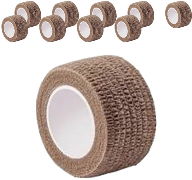 올하이 테이블 의자 가구 소음방지 긁힘방지 접착형 롤형 미끄럼방지 패드 브라운, 10개