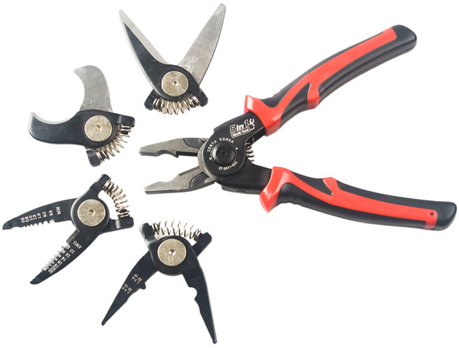 젠타코리아 5 in 1 헤드교환형 툴 세트, 1세트