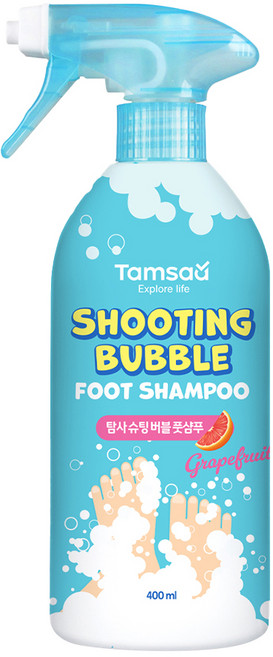 Tamsaa 足部沐浴泡泡 葡萄柚雞尾酒香, 400ml, 1瓶, 1入