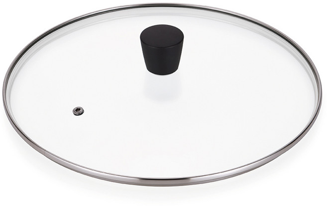 라체나 심플 강화유리 후라이팬 냄비 뚜껑 T형, 1개, 30cm