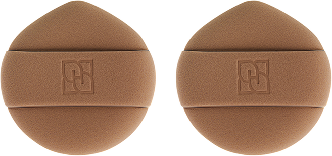 화홍엠 밤송이 퍼프, 2개, 브라운