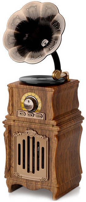 브리츠 블루투스 스피커, BZ-MK310, 우드