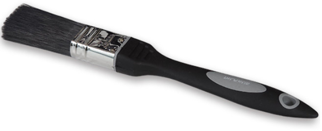 빈플랜트 커피 청소 고밀도 브러쉬 소(25mm), 블랙 + 그레이, 1개