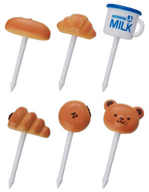 토루네 빵 데코픽 세트 P3690, 6개입, 1세트