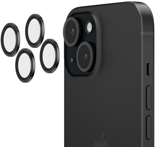 벨킨 스크린포스 템퍼드 글라스 카메라 렌즈 프로텍터 필름 OVA179fqBK 2p, 1세트