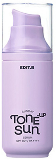 에딧비 선데이 톤업 선 세럼 SPF50+ PA++++, 55ml, 1개