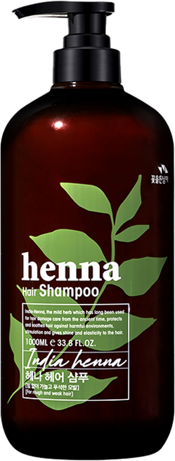 꽃을든남자 헤나 헤어 샴푸, 1L, 1개