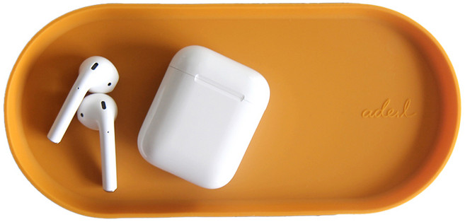 에이드엘 일립스 실리콘 트레이, 머스타드, 1개